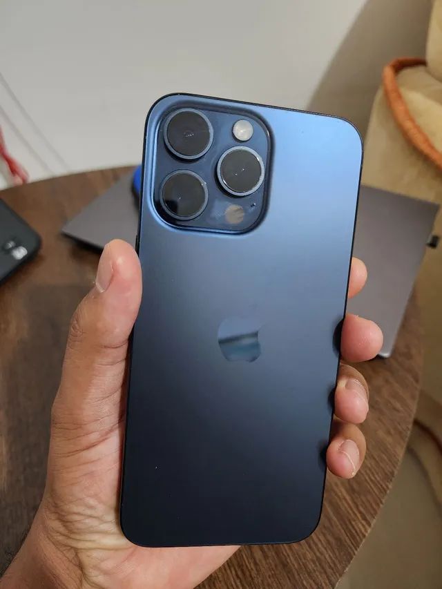 IPhone 15 Pro Max, azul Titânio