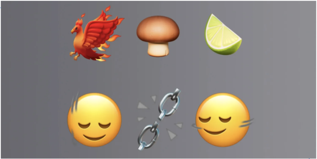 emoji no iOS 17.4